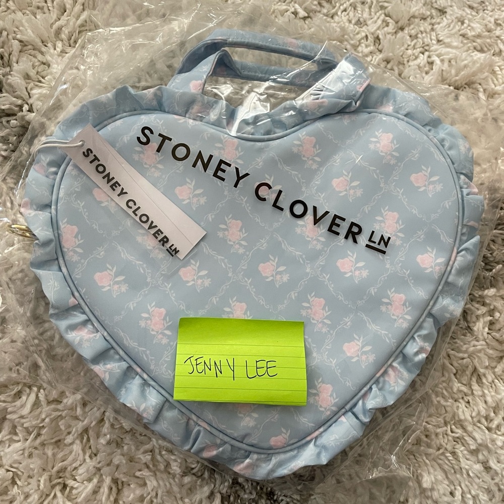 Stoney Clover heart tote